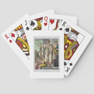 Roman Orator, from 'L'Antica Roma', 1825 (colour l Playing Cards