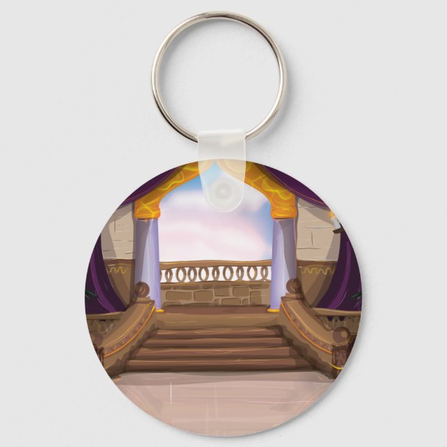 Roman Palace Key Ring (Front)