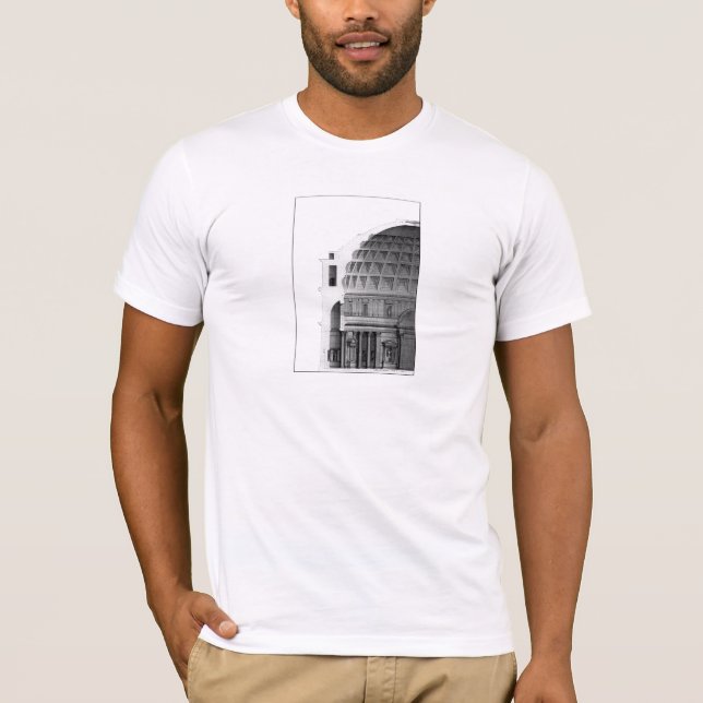 Roman Pantheon Classical Architecture T-Shirt (Front)