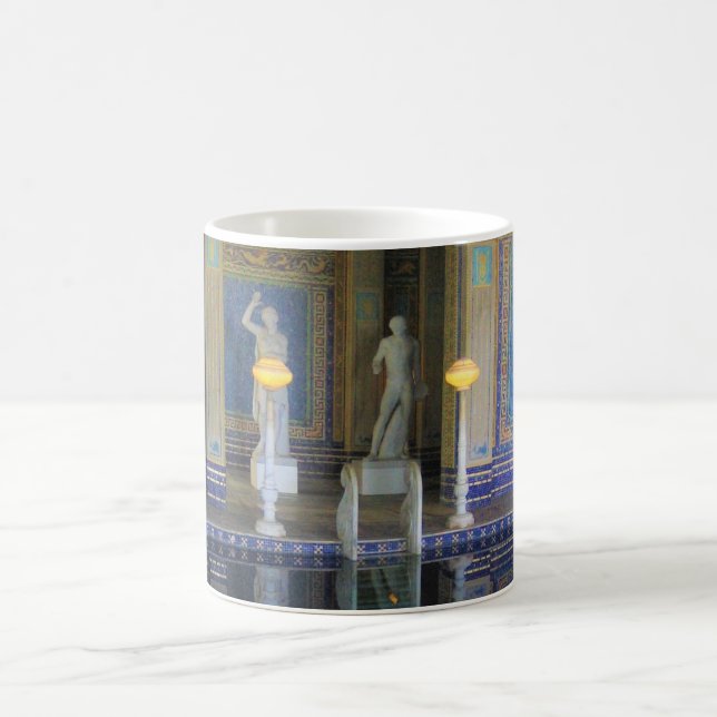 Roman Pool at Hearst Castle, California Coffee Mug (Center)