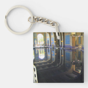 Roman Pool at Hearst Castle, California Key Ring