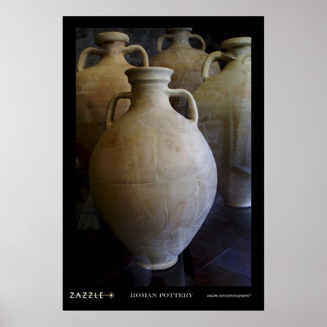 Roman pottery poster (Front)