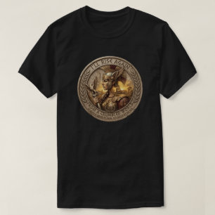 Roman Resilience: The Unconquerable Warrior T-Shirt