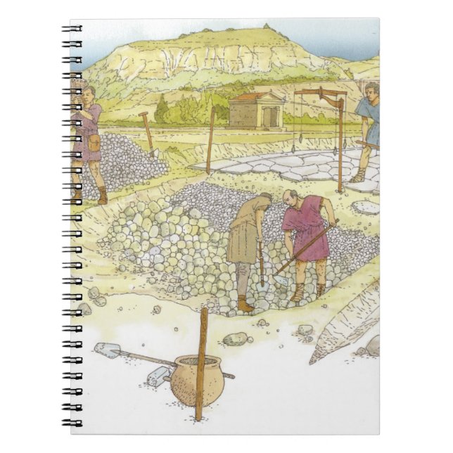 Roman road. Detail Notebook (Front)