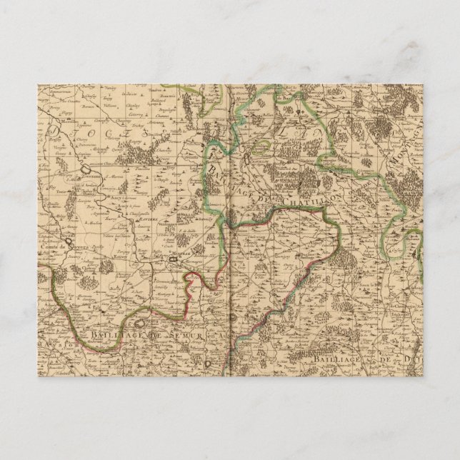 Roman roads and battlefields postcard (Front)