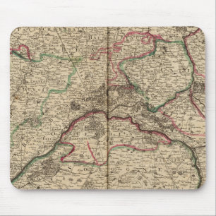 Roman roads and chapels mouse mat