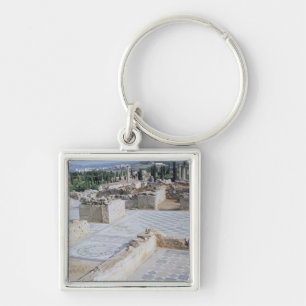 Roman ruins of the port of Emporion Key Ring