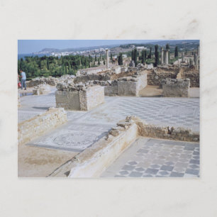 Roman ruins of the port of Emporion Postcard