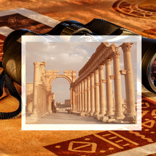 Roman Ruins, Palmyra, Syria Postcard