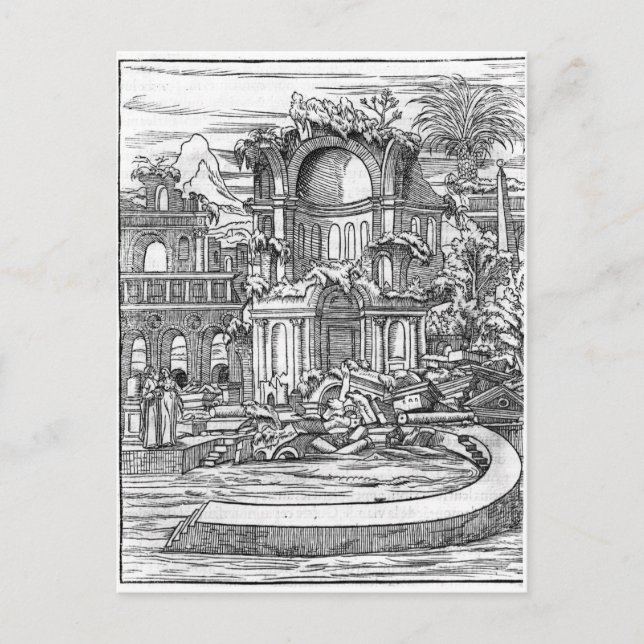 Roman Ruins Postcard (Front)