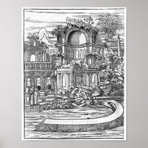 Roman Ruins Poster