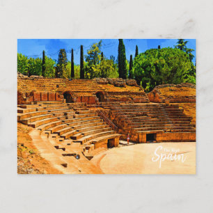 Roman Ruins, Spain Postcard