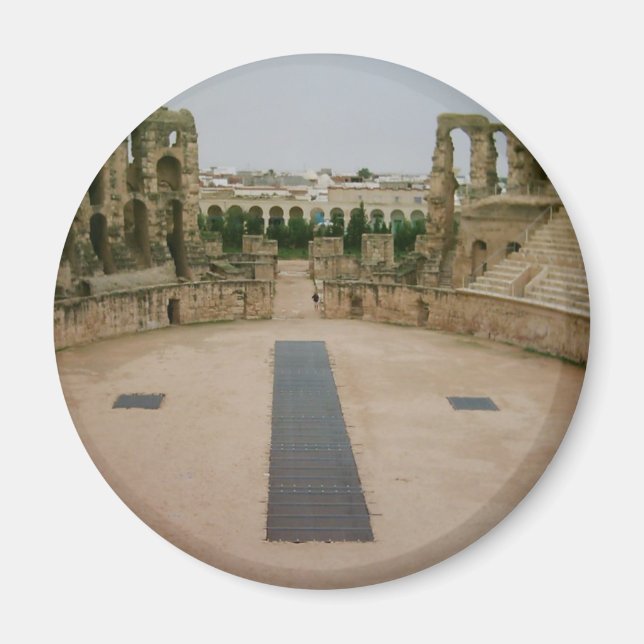 Roman ruins Tunisia Magnet (Front)