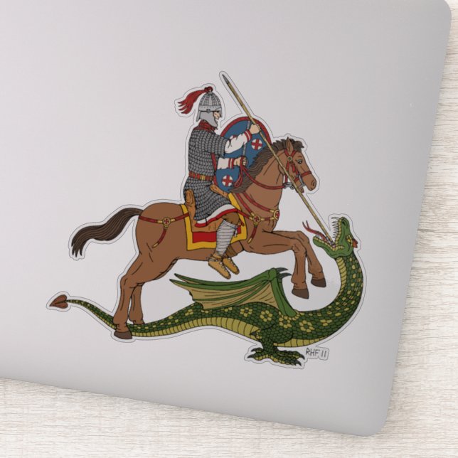 Roman Saint George and the Dragon (Detail)