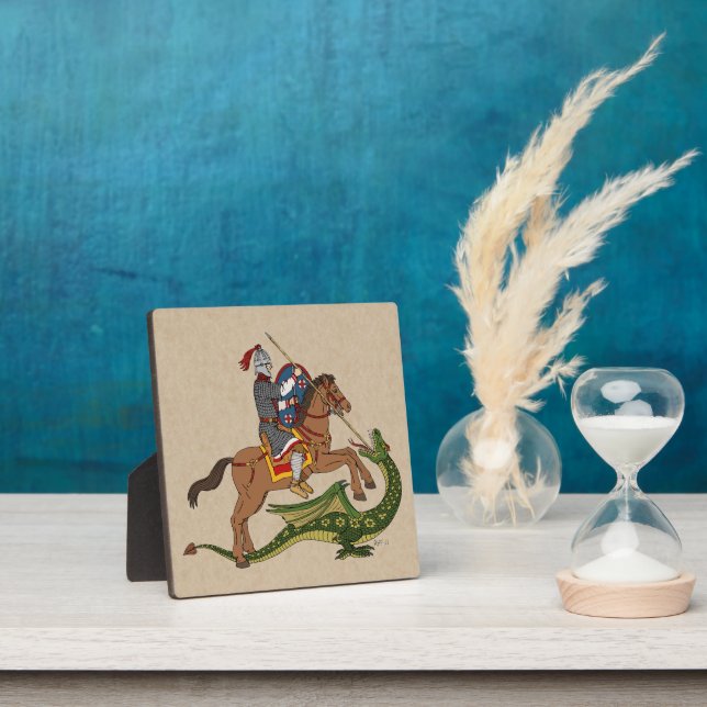 Roman Saint George Plaque (Insitu)