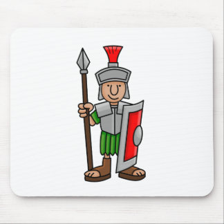 roman soldier mouse mat