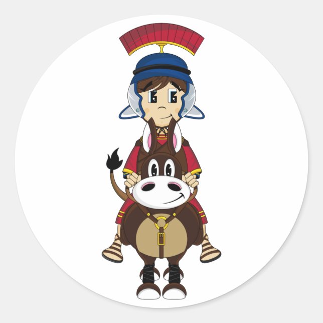 Roman Soldier Sticker (Front)