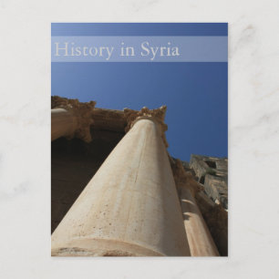 Roman theatre in Bosra, Syria Postcard