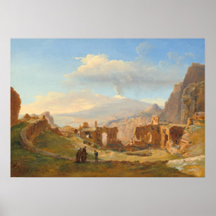 Roman Theatre - Sarazin de Belmont Fine Art Poster
