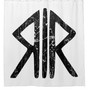 Roman Way Gods religion symbol ancient antiquity h Shower Curtain