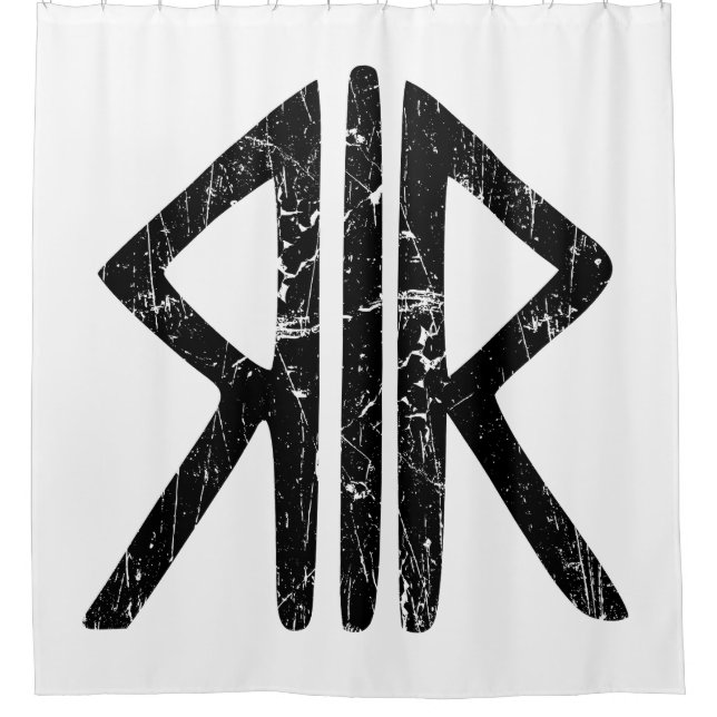 Roman Way Gods religion symbol ancient antiquity h Shower Curtain (Front)