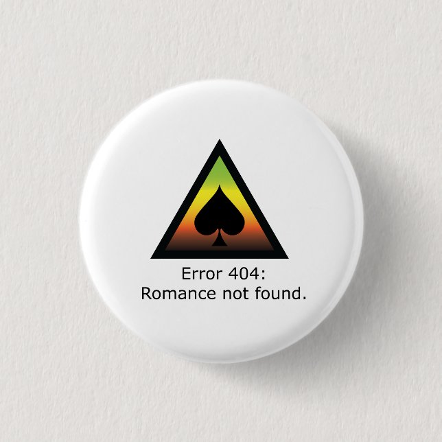 Romance 404 3 cm round badge (Front)
