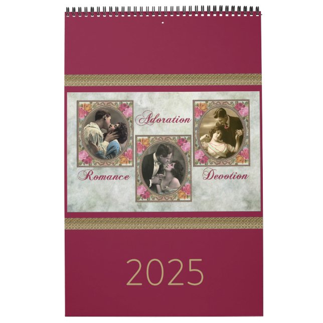 Romance, Adoration and Devotion Calendar (Cover)