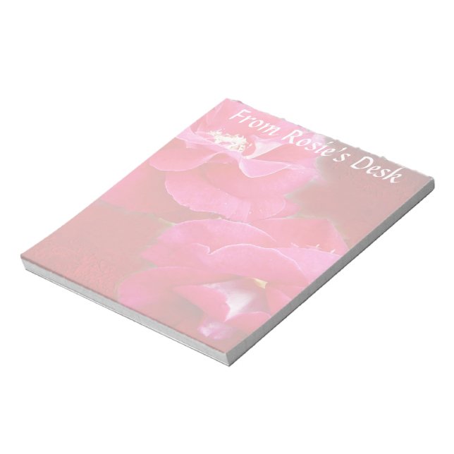 Romance and Red Roses Notepad (Rotated)