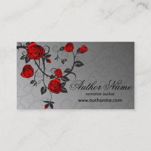 Romance Author Business Card
