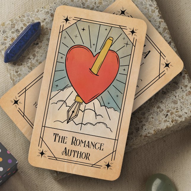 Romance Author Tarot Card Illustration (Creator Uploaded)