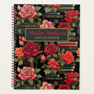 Romance Books Planner - Roses