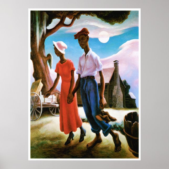 Romance by Thomas Hart Benton Poster (Front)