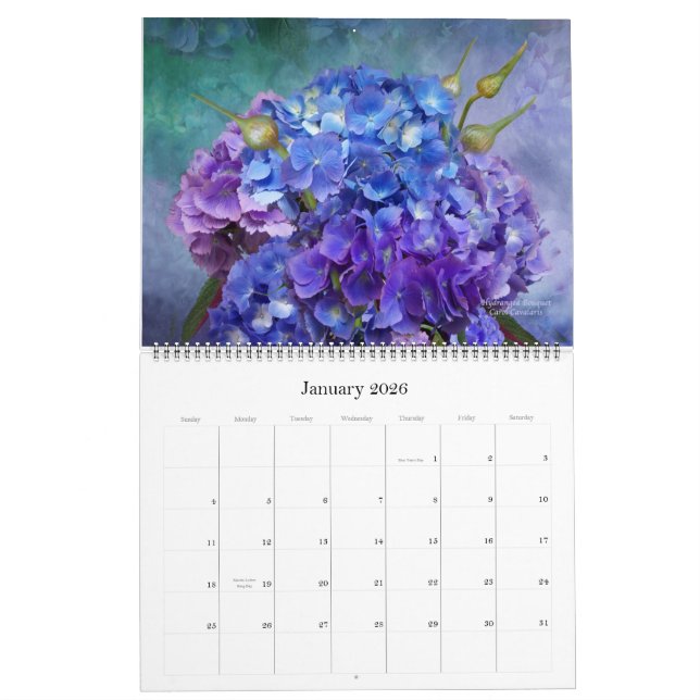 Romance Collection 2 Floral Art Calendar 2013 (Jan 2026)