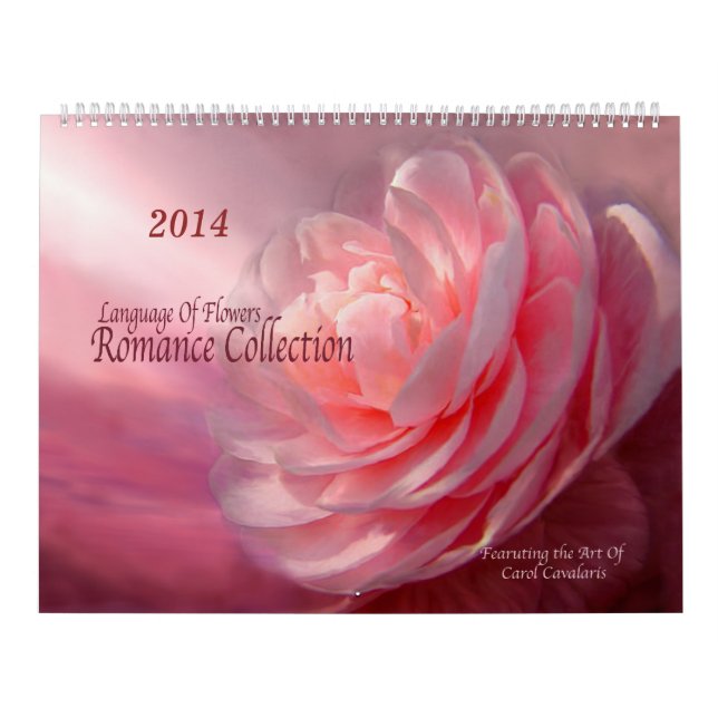 Romance Collection Floral Art Calendar 2014 (Cover)