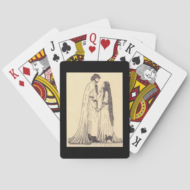 Romance Flourished! Playing Cards (Back)