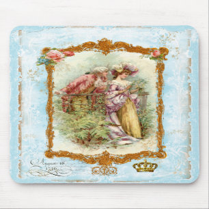 Romance in the Air Marie Antoinette Mousepad