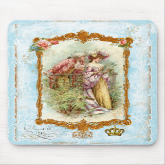 Romance in the Air Marie Antoinette Mousepad