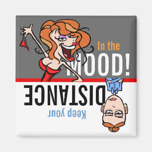 Romance? In the Mood or Keep your distance! Magnet