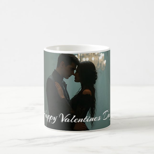 Romance in the Rose Hall for Valentine's Day Coffee Mug (Center)