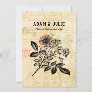 Romance Love Wedding Anniversary or Valentines Day Thank You Card