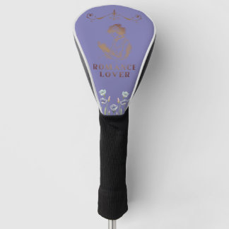 Romance Lover Periwinkle Driver Golf Club Cover