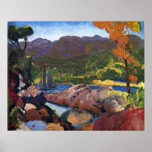 Romance of Autumn by George Bellows (1916) Poster