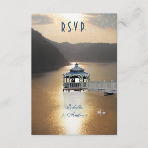 Romance on the Lake RSVP Card