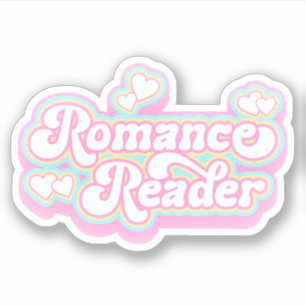 Romance Reader Pastel Retro Book Lover Quote