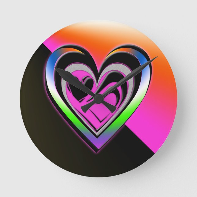 Romance Round Clock (Front)