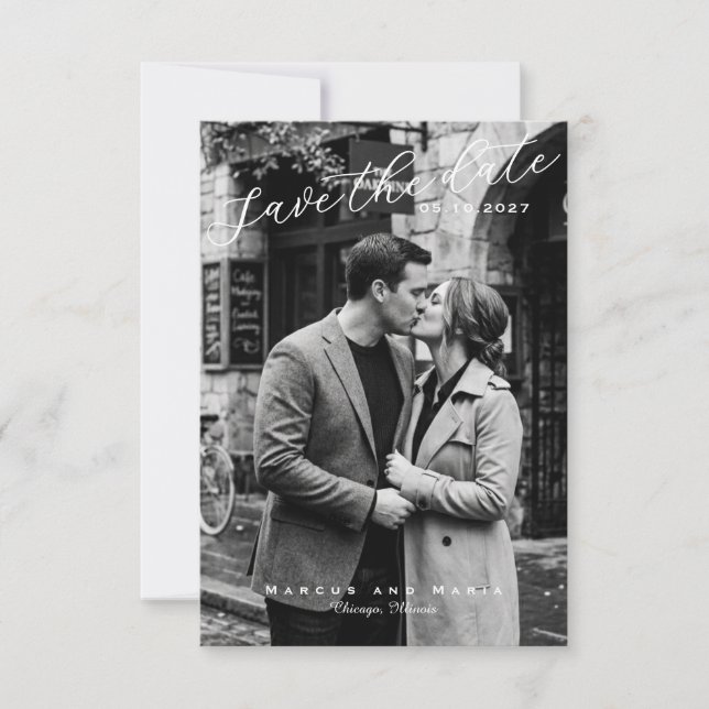 Romance Save the Date (Front)