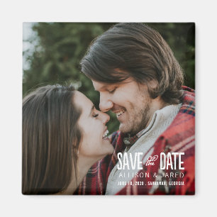 Romance Save the Date Magnet