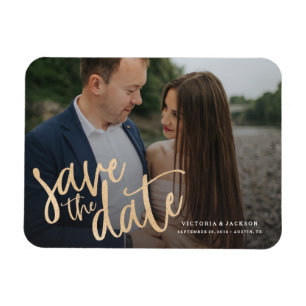 Romance Save the Date Magnet