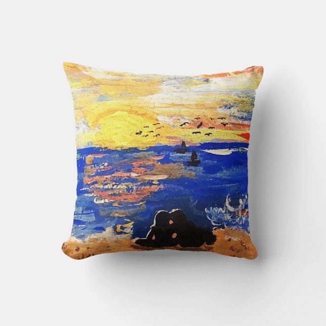 Romance SF Painting Cushion (Front)