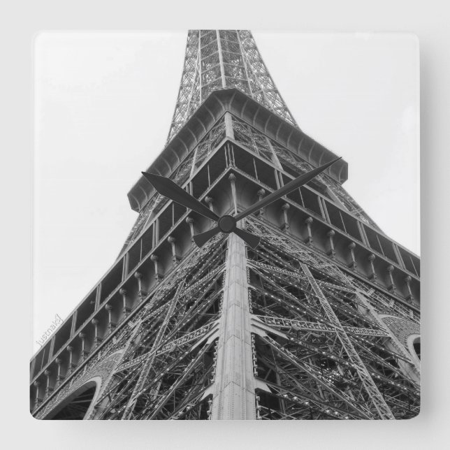 romance square wall clock (Front)